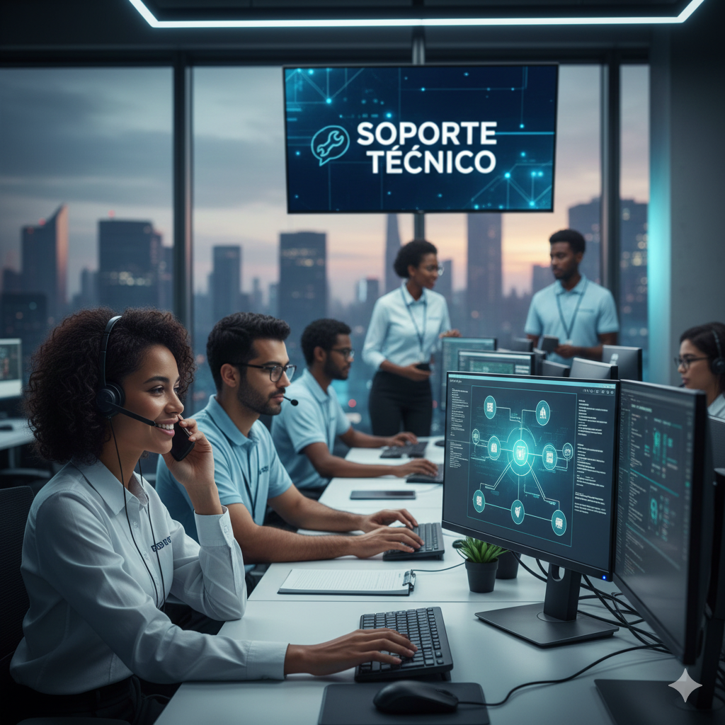 Soporte tecnico en Nivel 1, Nivel 2, Nivel 3 y Nivel 4 por Diin System